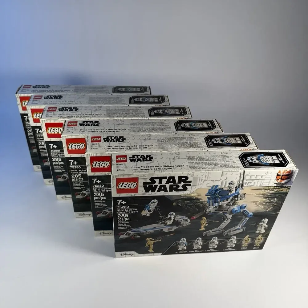 Lego Star Wars 501st Legion™ Clone Troopers 75280 Lot. Retired NIB.